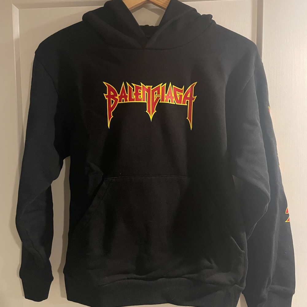 Kids Women’s Balenciaga Pullover Hoodie Size 10